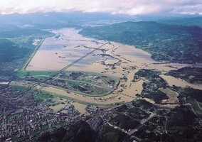 平成14年の台風被害写真