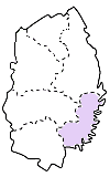 陸中海岸エリアの位置図
