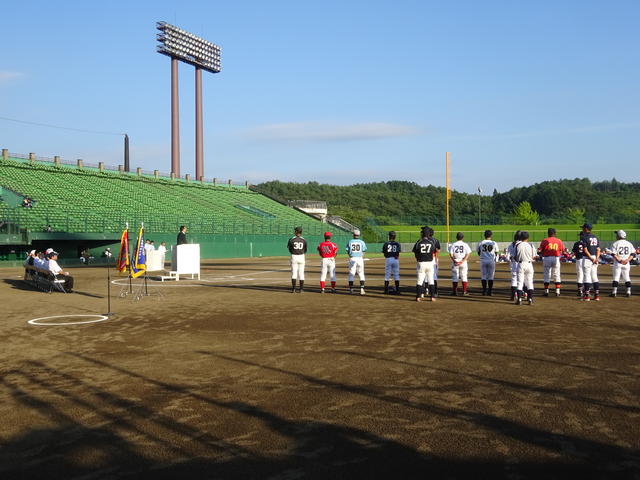 全国中学生KWB野球大会開会式写真