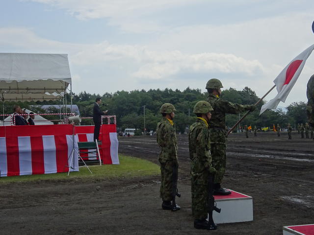 陸上自衛隊岩手駐屯地創立61周年記念行事写真