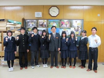 岩手県 がんばろう 岩手 意見交換会 平成24年11月26日 気仙地区高等学校