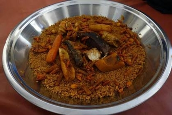 写真：セネガルの伝統料理