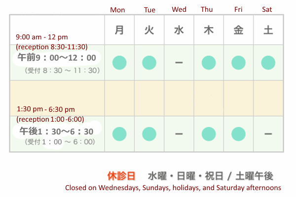 consultation hours for doctors