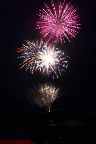 light up nippon fireworks iwate coast