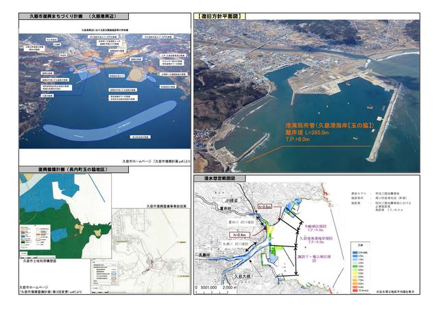 久慈港海岸（玉の脇）被害状況等説明図p2