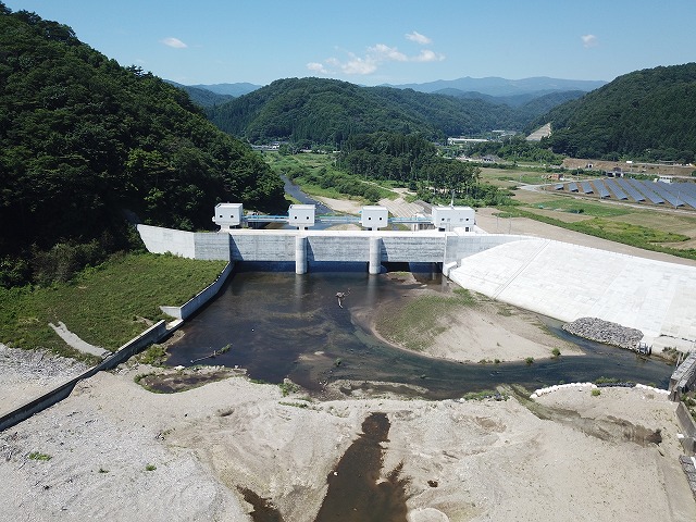 2021年9月 水門復旧後写真