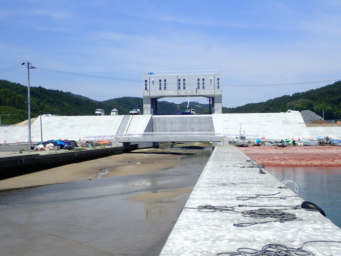 写真：大沢川水門1