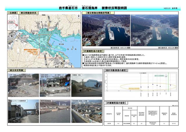 釜石港海岸被害状況等説明図p1