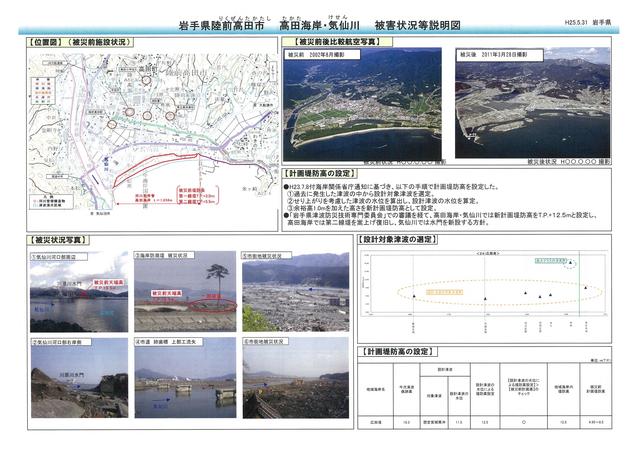 気仙川被害状況等説明図p1