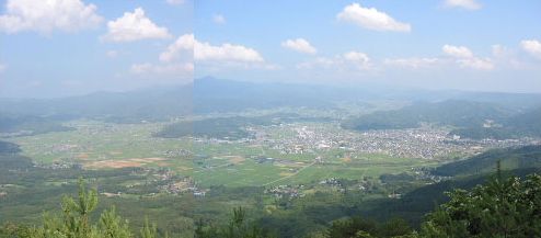 遠野盆地の写真