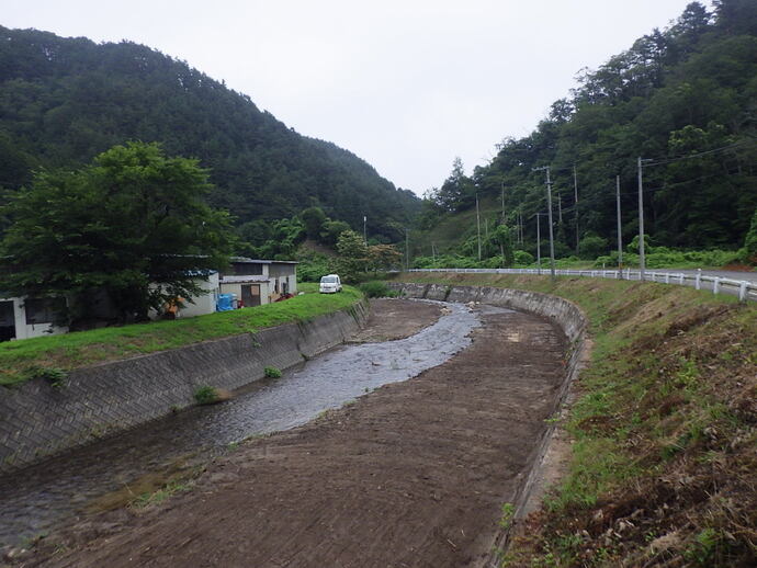 河道掘削（施工後）