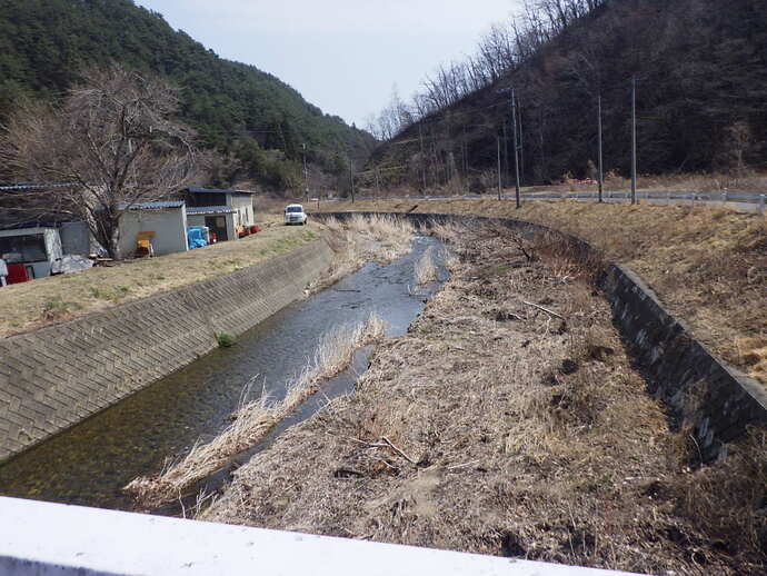 河道掘削（施工前）