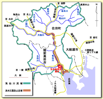 図：流域一覧