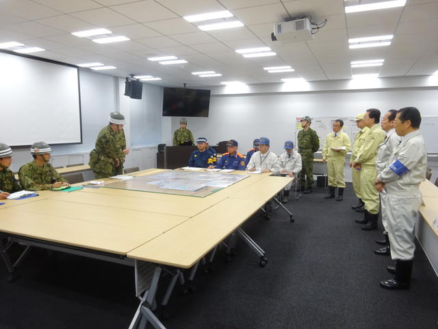 平成30年度岩手県総合防災訓練の写真1