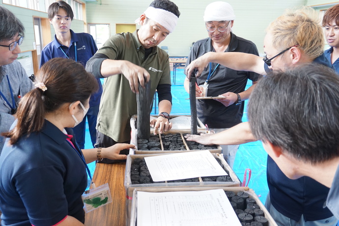 令和7年度岩手県木炭品評会の審査会、授与式画像1