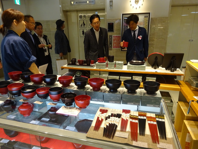 京都高島屋「岩手フェア」視察