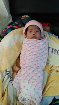 写真：ボリビアの赤ちゃん
