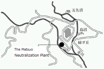 Map the Matsuo Neutralization Plant