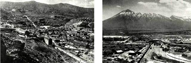 旧松尾鉱山操業当時の風景