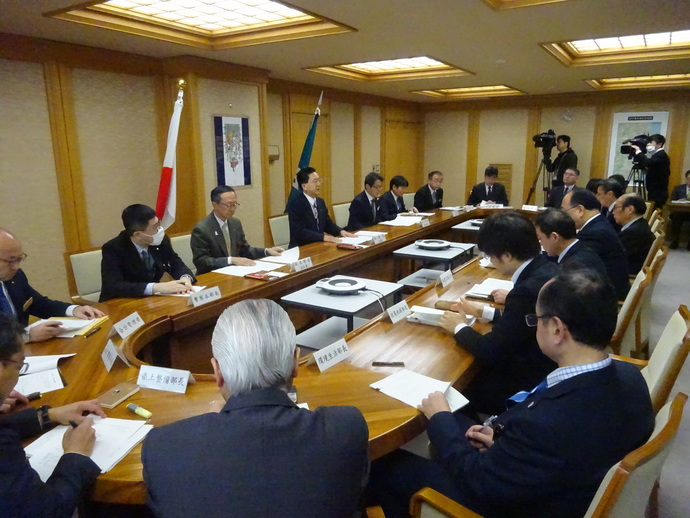 岩手県知事の動き　令和2年2月17日から令和2年2月23日