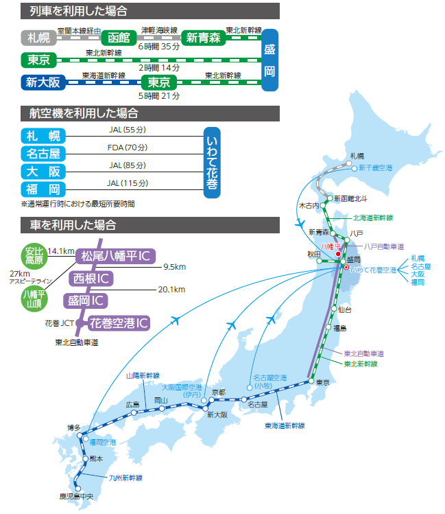 アクセス地図