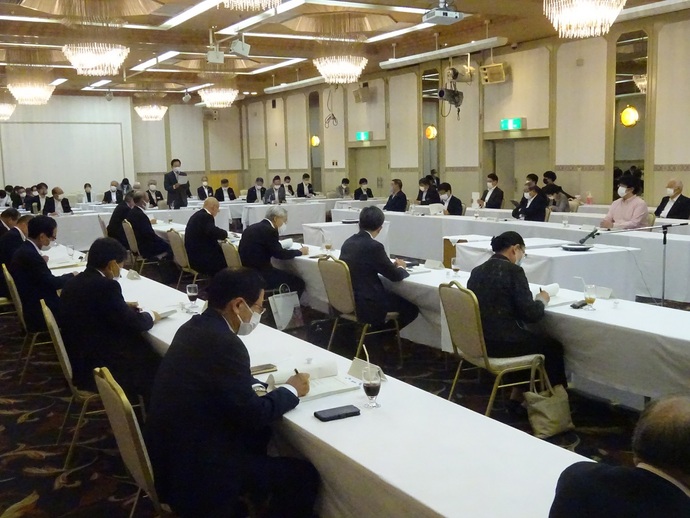 第28回東日本大震災津波復興委員会の様子