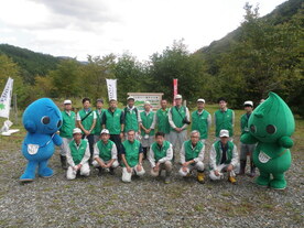 豊沢川の森・市民植樹祭の写真