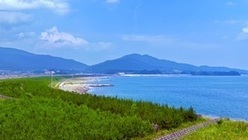 白砂青松　高田松原の景観