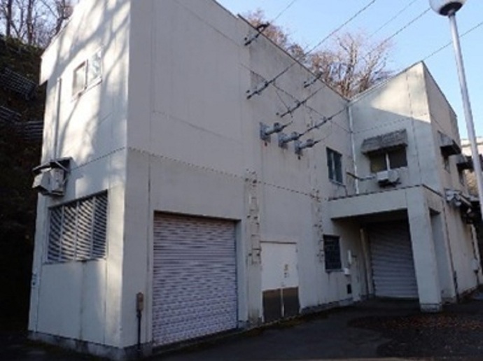 入畑発電所建屋