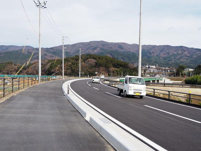 開通状況（右岸側）