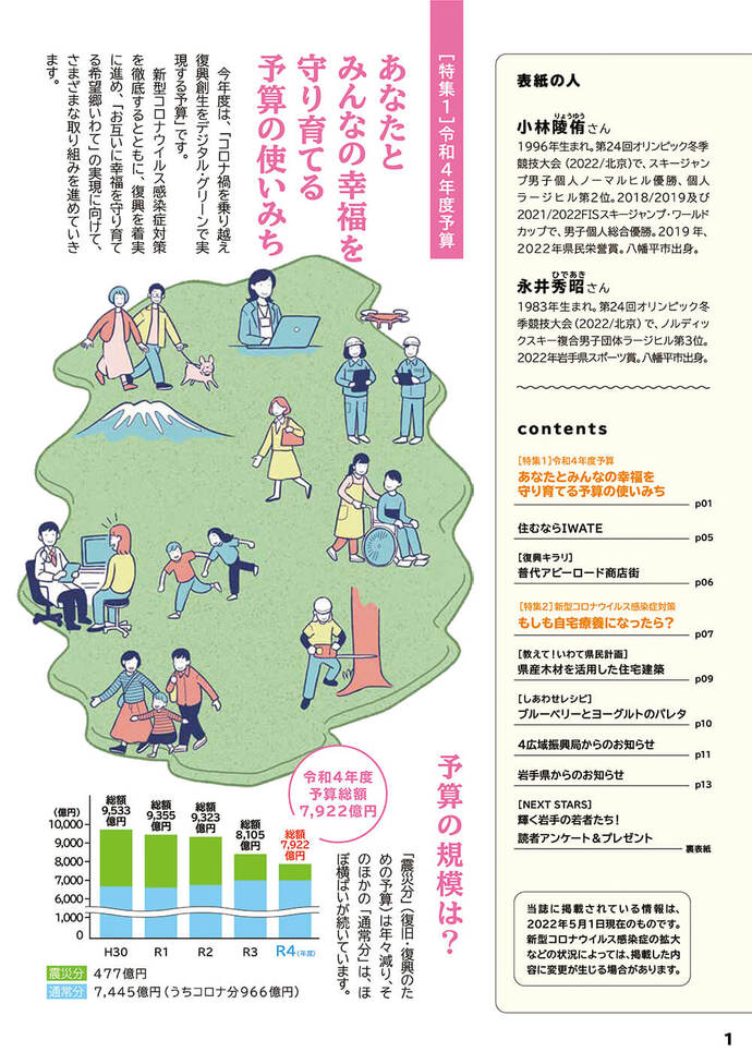 いわてグラフ6月号2022