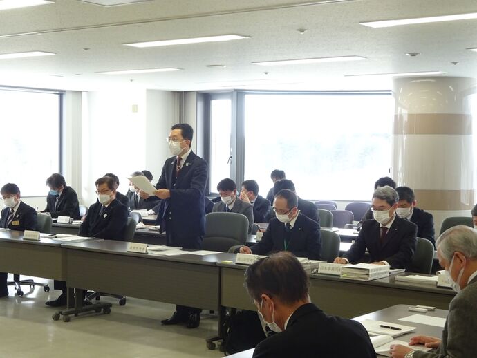 写真：第17回岩手県競馬組合議会定例会