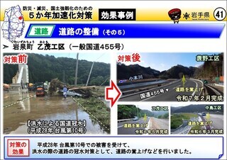 道路の整備(岩泉町 乙茂工区)