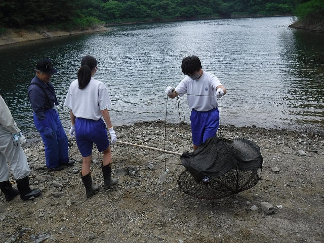 綱取ダム見学