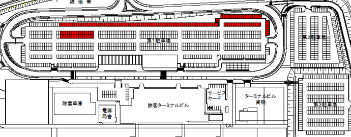 2023年　冬期間駐車場