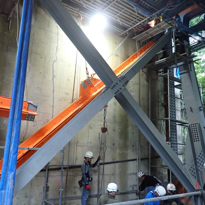 館橋（二戸市福岡地区）の耐震補強工事が完了しました！