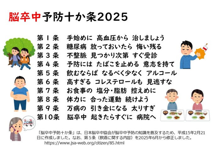脳卒中って、どんな病気？