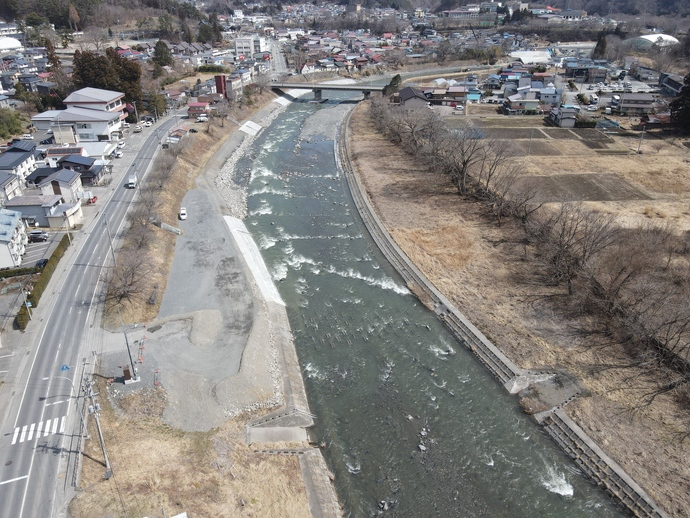 【令和7年5月20日掲載】平成28年台風第10号豪雨災害に伴う岩泉町小本川の改良復旧工事の状況を、現地の写真でお知らせします！