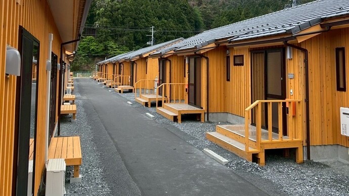 【令和7年5月23日掲載】大船渡市の林野火災に係る綾里地区の建設型応急仮設住宅が完成しました！