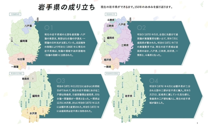 【令和7年5月23日掲載】5月25日は現在の岩手県の県域が確定した日です！