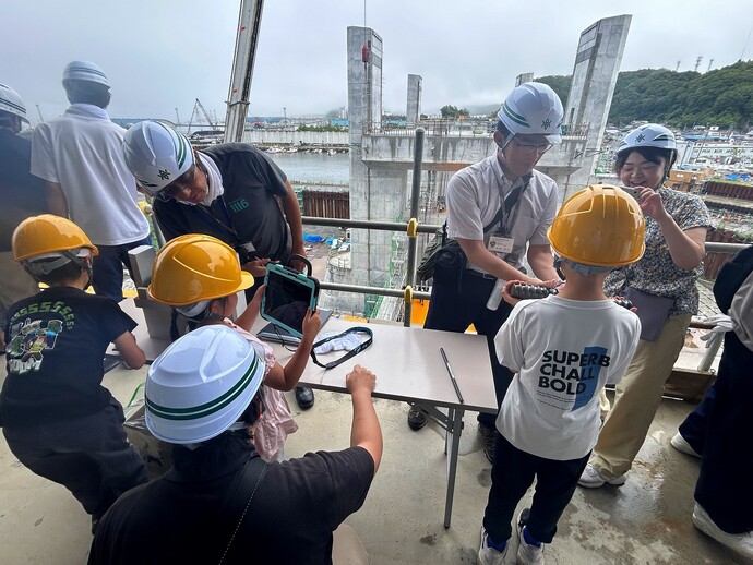 8月2日閉伊川水門見学会