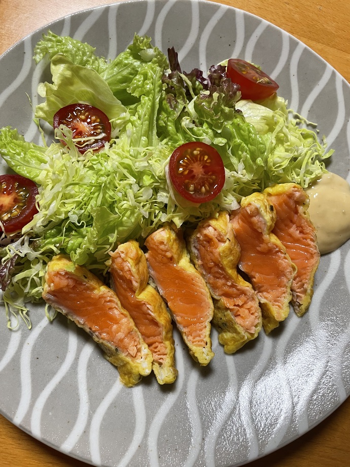 サーモンピカタ