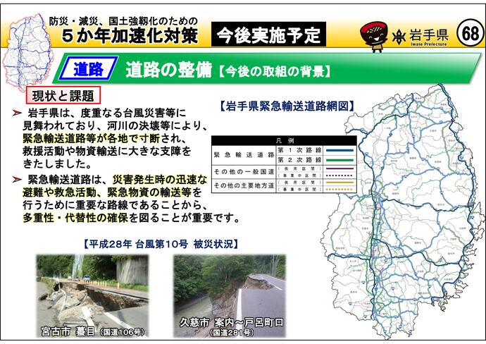 【令和7年7月14日掲載】岩手県内の5か年加速化対策の今後の取組の背景を紹介します！