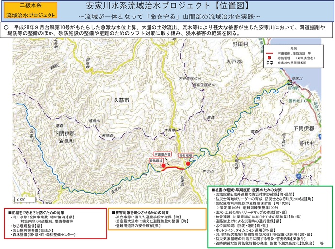 【令和7年8月28日掲載】岩手県内の流域治水プロジェクトを紹介します！～「安家川水系流域治水プロジェクト」
