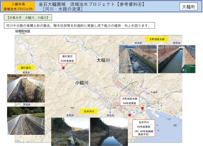 【令和7年10月10日掲載】岩手県内の流域治水プロジェクトを紹介します!~「釜石大槌圏域流域治水プロジェクト」