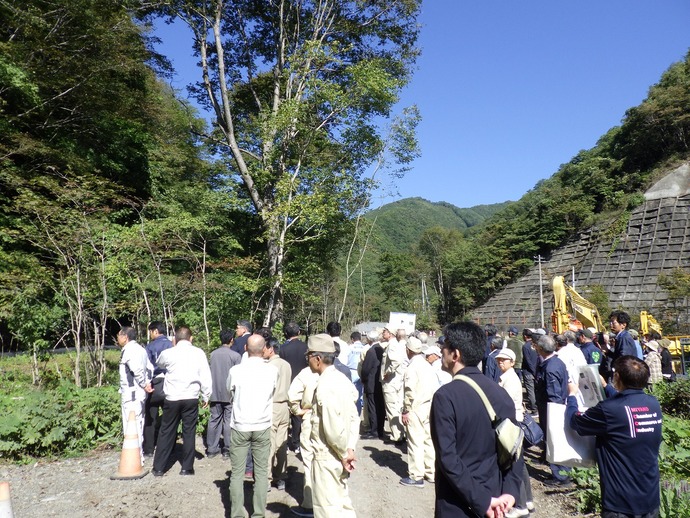 現場見学の写真