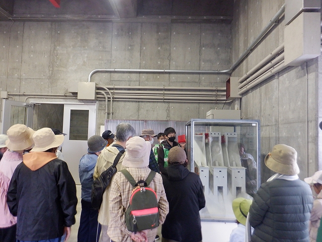 滝ダムの堤体内