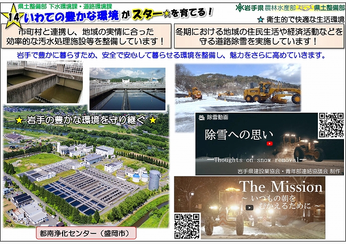 いわての 豊かな環境 がスター★を育てる！