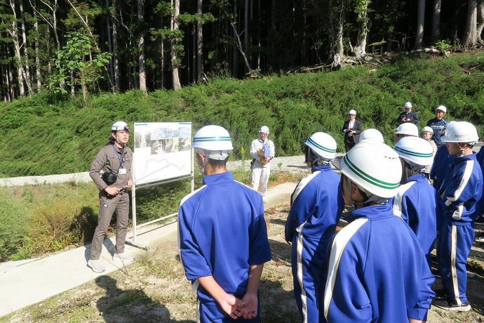 工事現場見学(赤前上の沢2)
