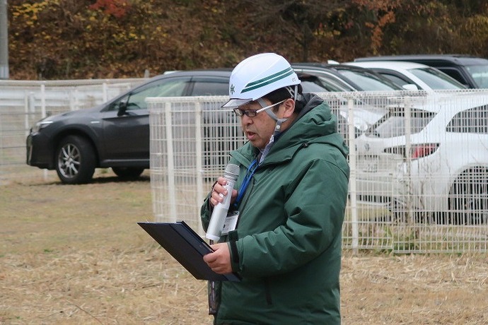 宮古土木佐藤所長挨拶